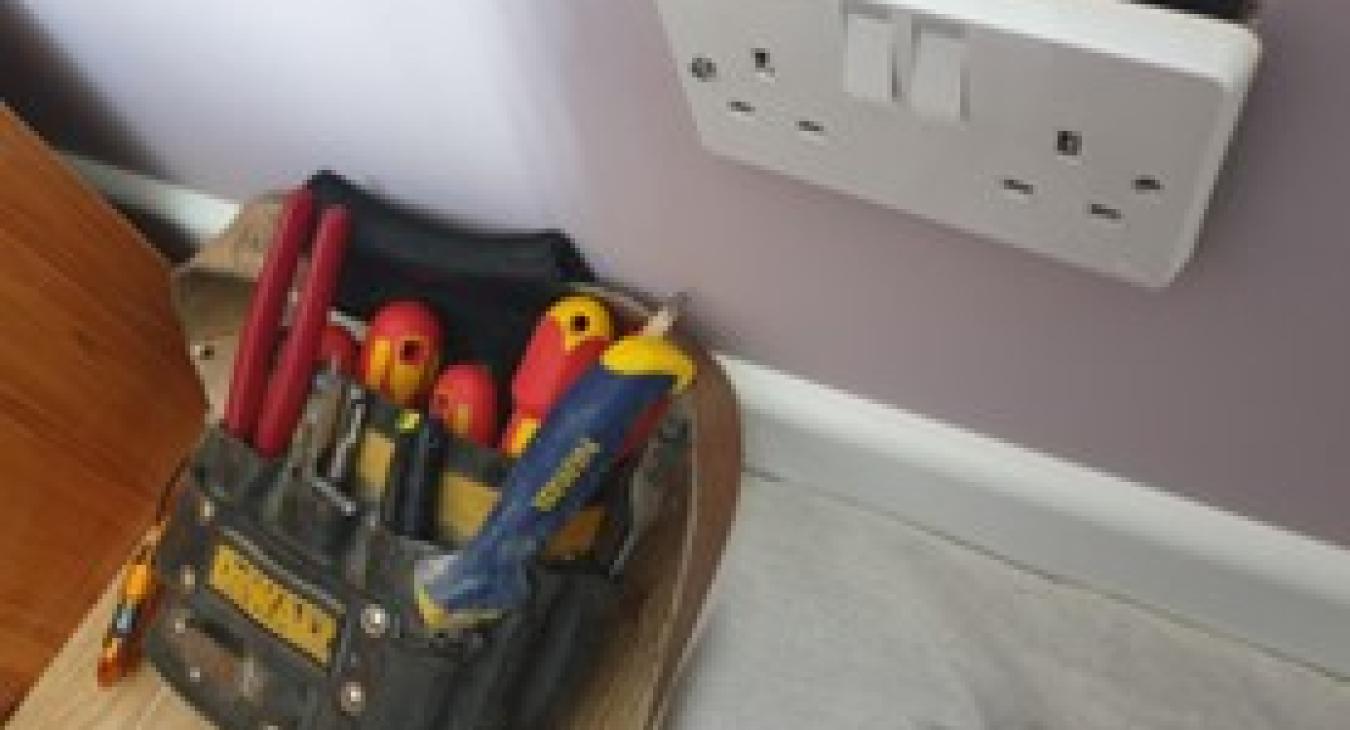 Electricians tool kit for fixing small electrical jobs. Herts and Beds Electrical Biggleswade